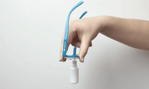 Easy Eye Drop Glasses | FITS Bottles, Pipette & Vials (Minims) | FREE Travel Case & Shipping